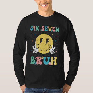 67th Day of School Shirt Six Seven Bruh Teacher Bo
