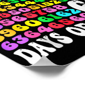 67th Day Of School Teacher Kids 67 Math Numbers 10 Poster (Hoek)