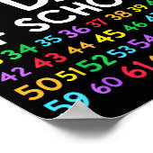 67th Day Of School Teacher Kids 67 Math Numbers 10 Poster (Hoek)