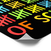 67th Day Of School Teacher Kids 67 Math Numbers 10 Poster (Hoek)