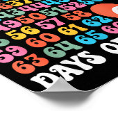 67th Day Of School Teacher Kids Funny Six Seven 10 Poster (Hoek)