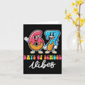 67th Day Of School Vibes Funny Six Seven 67 Meme S Kaart (Gele Bloem)