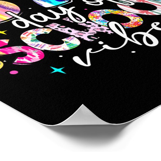 67th Day Of School Vibes Funny Six Seven 67 Studen Poster (Hoek)