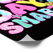 67th Days Smarter Smile Face 67 Days School Teache Poster (Hoek)