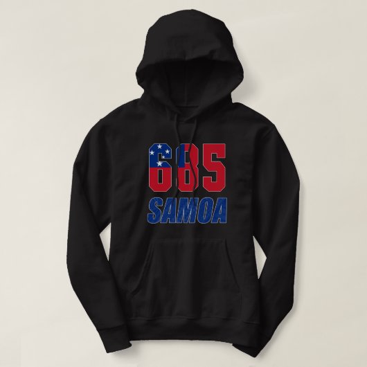 685 Samoa Design Clothing Hoodie (Design voorkant)