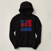 685 Samoa Design Clothing Hoodie (Design voorkant)