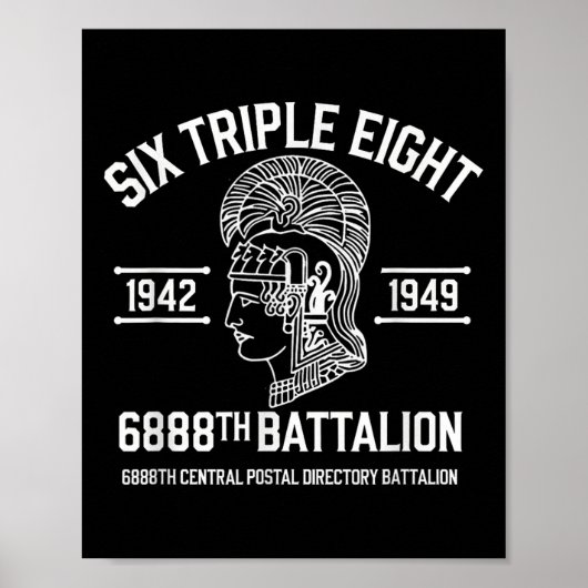 6888th Central Postal Directory Battalion 6 Triple Poster (Voorkant)
