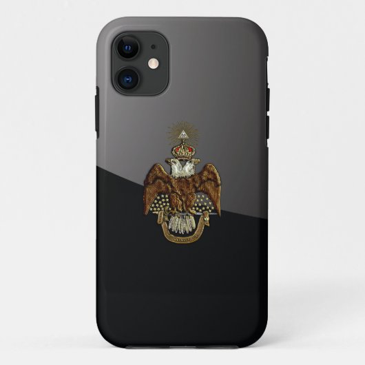[68] 33e graads adelaar Case-Mate iPhone case (Achterkant)