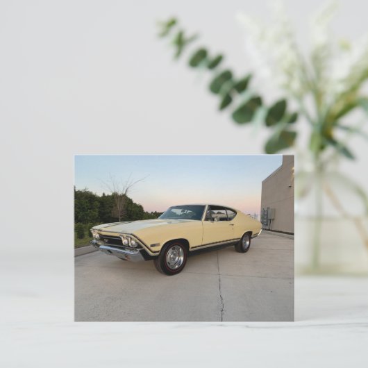 68' Chevy Chevelle Briefkaart (Staand voorkant)