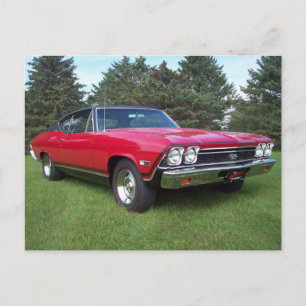 68' Chevy Chevelle SS Briefkaart