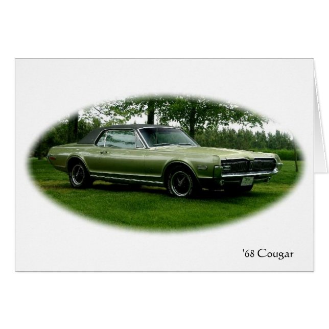 "68 Cougar (Voorkant Horizontaal)
