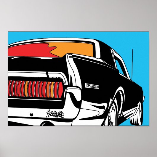 '68 Cougar Poster (Voorkant)