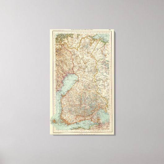 68 Finland Canvas Afdruk (Voorkant)