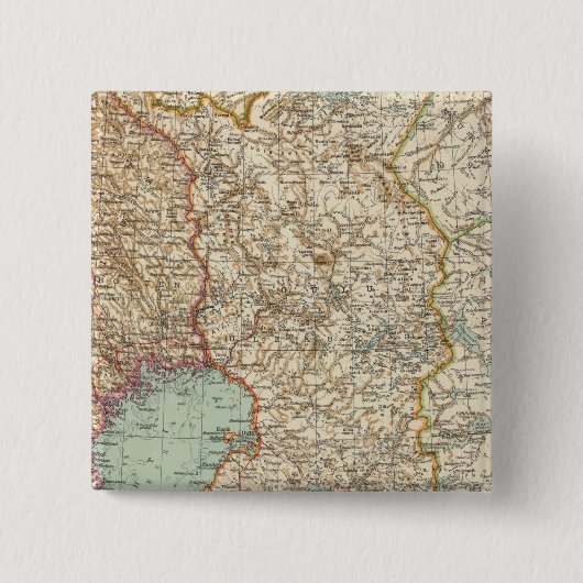 68 Finland Vierkante Button 5,1 Cm (Voorkant)