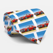 68 Firebird RED Stropdas (Opgerold)