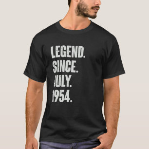 68 jaar oude 68e verjaardag Legende sinds juli 195 T-shirt