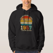 68 jaar oude Bday 1957 Geweldige 68e verjaardagsca Hoodie (Voorkant)