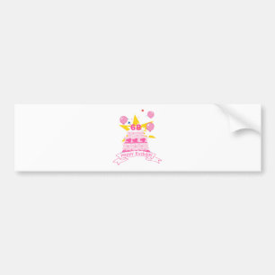 68-jarige vogelbeker bumpersticker