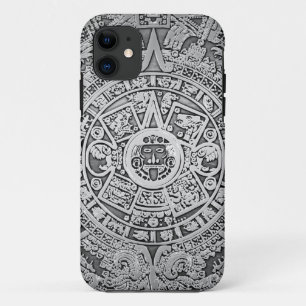 [68] Maya [Azteekse] Kalender [Zilver] iPhone 11 Hoesje