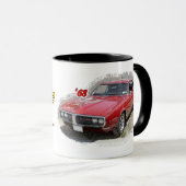 "68 Mok van vuurvogels (Voorkant rechts)