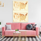 68 Natives Canada 1900 Canvas Afdruk (Insitu (Woonkamer))