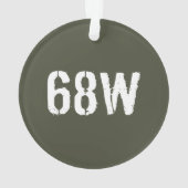 68 W - Groen Ornament (achterkant)