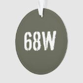 68 W - Groen Ornament (voorkant)