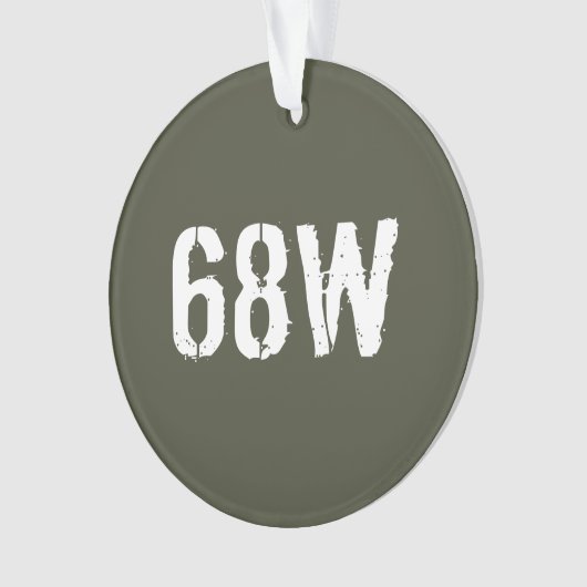 68 W - Groen Ornament (voorkant)