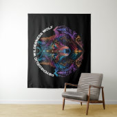 68" x 80" wandtapijt wandkleed (In situ)