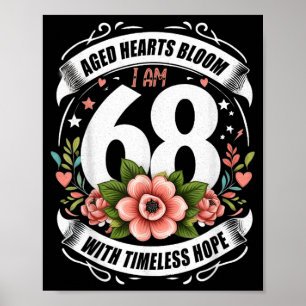68 Zonder Plus 1 Middelvinger Voor Een 68e Poster