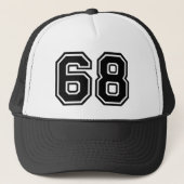68e 'Birthday Classic Trucker Hat' Pet (Voorkant)