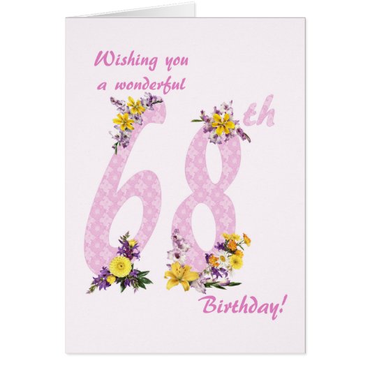 68e bloem Verdroogde getallen (Voorkant)