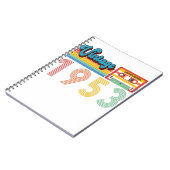 68e  geboortedag Retro 1953 Cassettebandje Notitieboek (Linkerzijde)