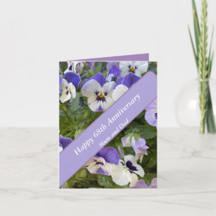 68e Jubileum bewerkbaar Kaart