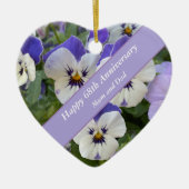 68e Jubileum bewerkbaar Keramisch Ornament (Voorkant)