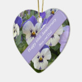 68e Jubileum bewerkbaar Keramisch Ornament (Links)