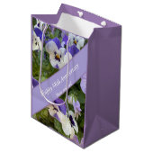 68e Jubileum bewerkbaar Medium Cadeauzakje (Voorkant Gekanteld)