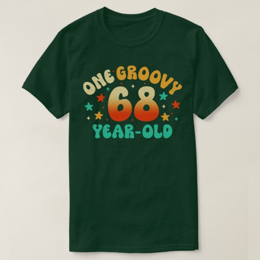 68e verjaardag 2 t-shirt (Design voorkant)