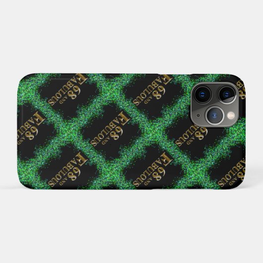 68e verjaardag  Case-Mate iPhone case (Achterkant (horizontaal))