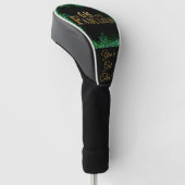 68e verjaardag golfheadcover (Schuin)