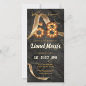 68e verjaardag mobiele uitnodiging (Voorkant)