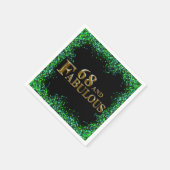 68e verjaardag servet (Hoek)