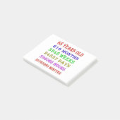 68e verjaardag van de mijlpalen post-it® notes (Schuin)