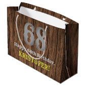 68ste verjaardag: Country Western geïnspireerd uit Groot Cadeauzakje (Achterkant Gekanteld)