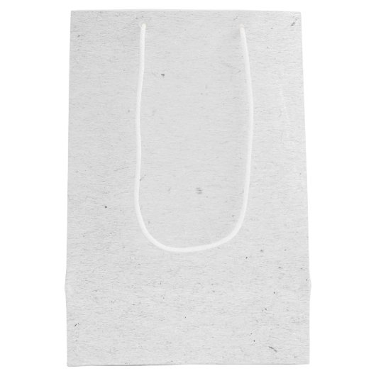 68th Birthday Black Odometer Medium Cadeauzakje (Achterkant)