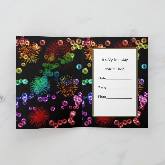 68th Birthday party Invitation (Binnen)