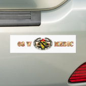 68W 1e Cavalry Division Bumpersticker (Op auto)