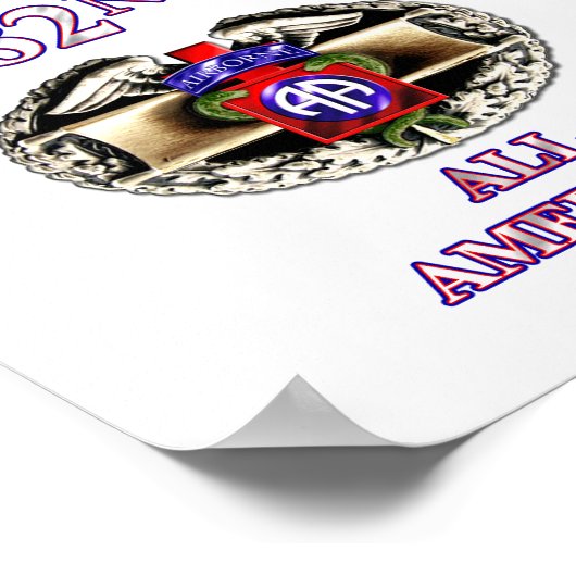 68W 82e Airborne Division Poster (Hoek)