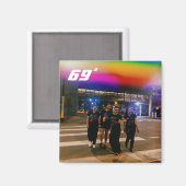 69º magneet (Voorkant / Achterkant)