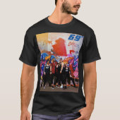 69º Star Struck Shirt - Blauw Logo (Voorkant)